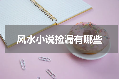 风水小说捡漏有哪些