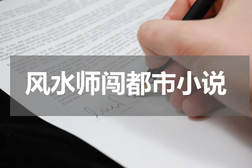 风水师闯都市小说