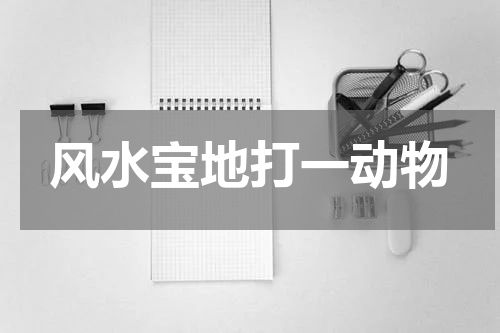 风水宝地打一动物