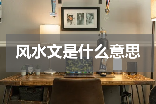 风水文是什么意思