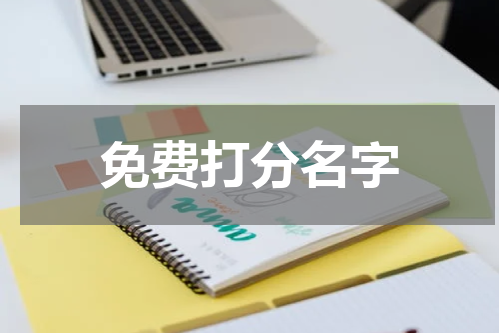 免费打分名字