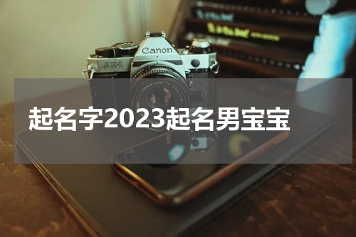 起名字2023起名男宝宝