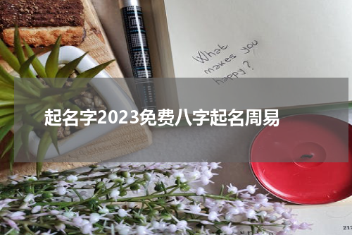 起名字2023免费八字起名周易