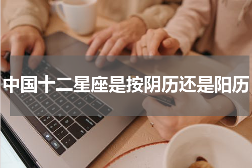 中国十二星座是按阴历还是阳历