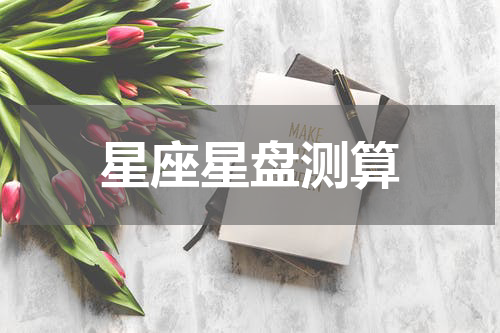星座星盘测算