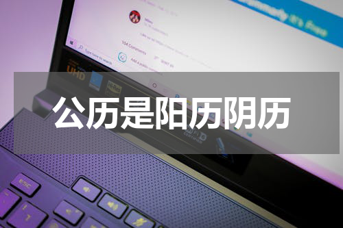 公历是阳历阴历