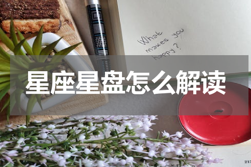 星座星盘怎么解读