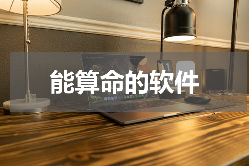 能算命的软件