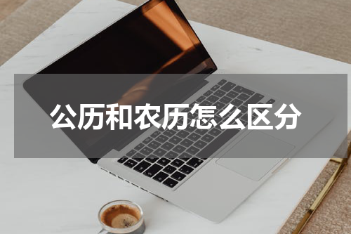 公历和农历怎么区分
