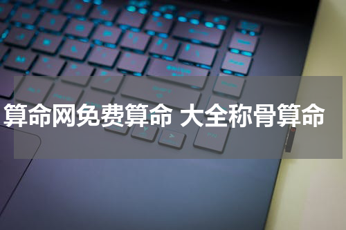 算命网免费算命 大全称骨算命