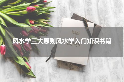 风水学三大原则风水学入门知识书籍