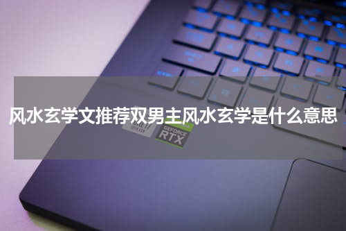 风水玄学文推荐双男主风水玄学是什么意思