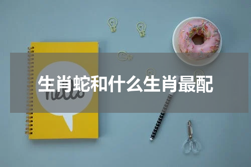 生肖蛇和什么生肖最配
