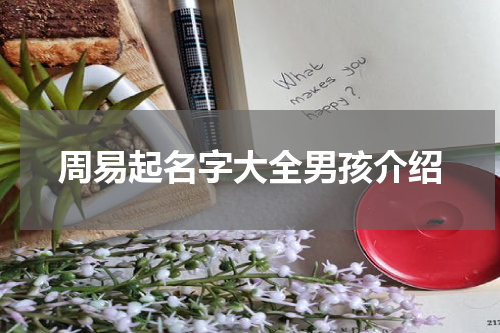 周易起名字大全男孩介绍