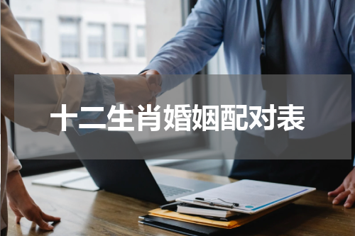 十二生肖婚姻配对表
