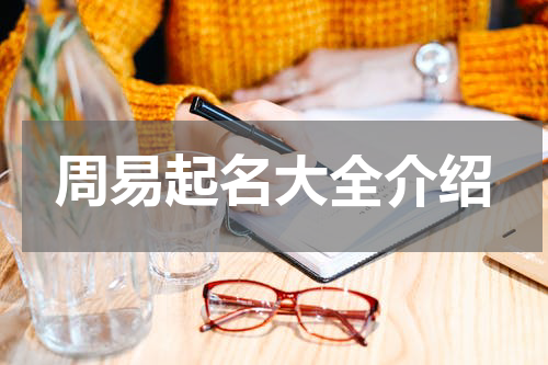 周易起名大全介绍