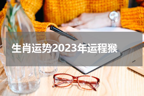 生肖运势2023年运程猴