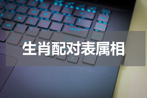 生肖配对表属相