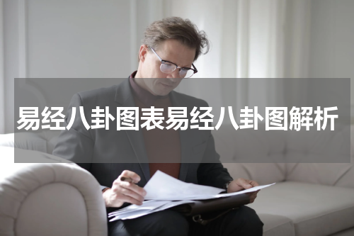 易经八卦图表易经八卦图解析