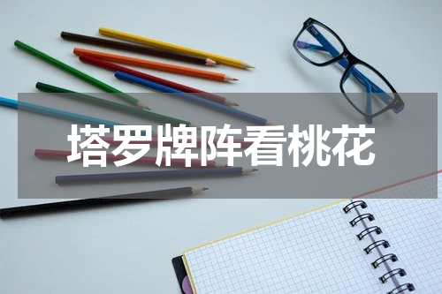 塔罗牌阵看桃花