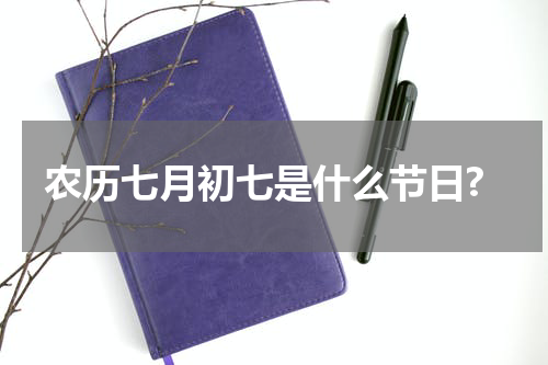 农历七月初七是什么节日?