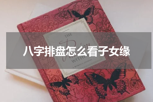 八字排盘怎么看子女缘