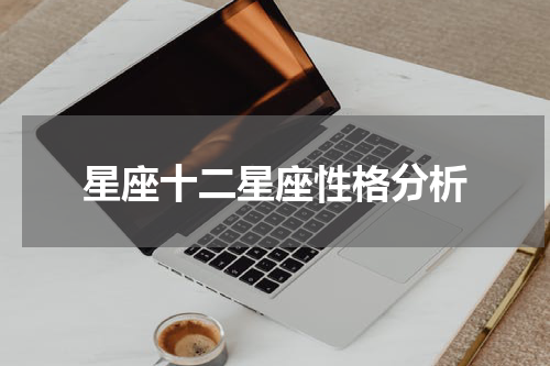 星座十二星座性格分析