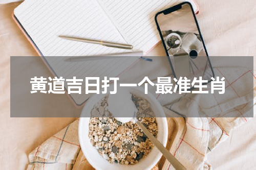 黄道吉日打一个最准生肖