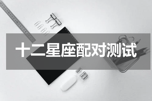 十二星座配对测试