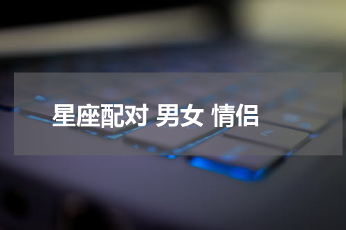 星座配对 男女 情侣
