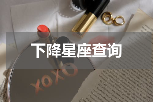 下降星座查询