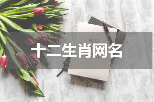 十二生肖网名