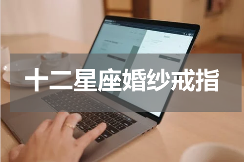 十二星座婚纱戒指
