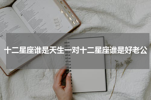 十二星座谁是天生一对十二星座谁是好老公