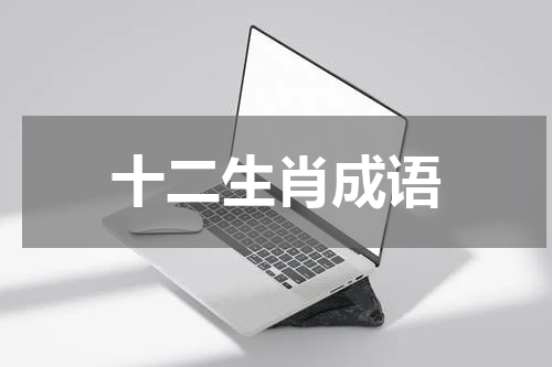 十二生肖成语