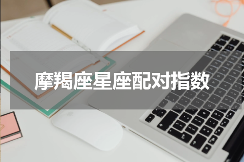 摩羯座星座配对指数