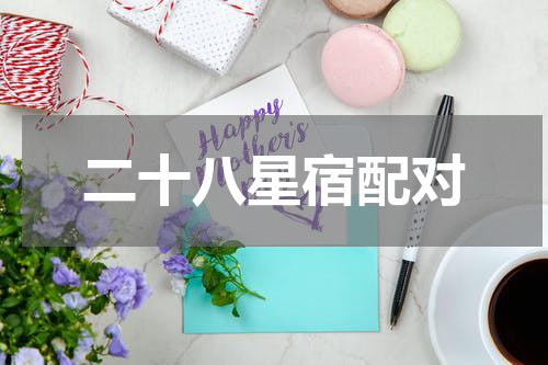 二十八星宿配对