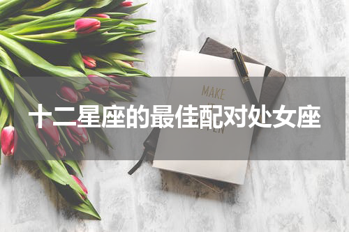 十二星座的最佳配对处女座