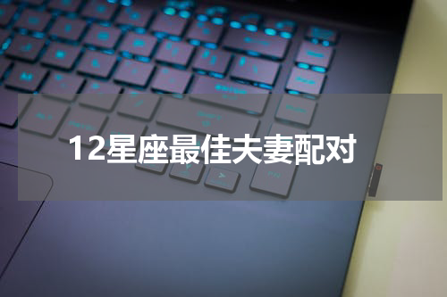 12星座最佳夫妻配对