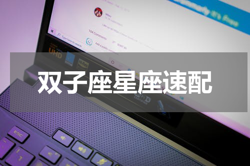 双子座星座速配