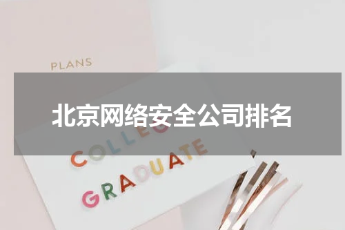 北京网络安全公司排名
