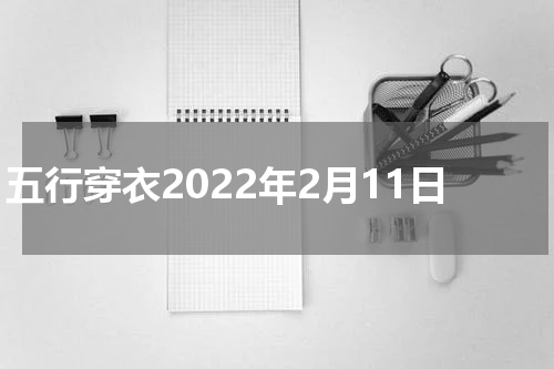 五行穿衣2022年2月11日