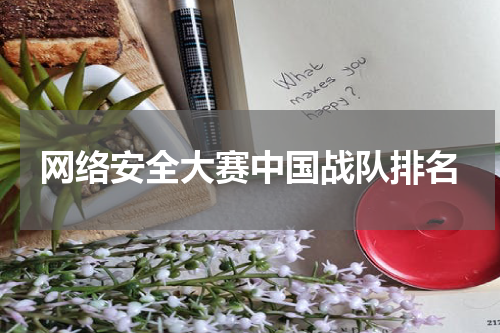 网络安全大赛中国战队排名