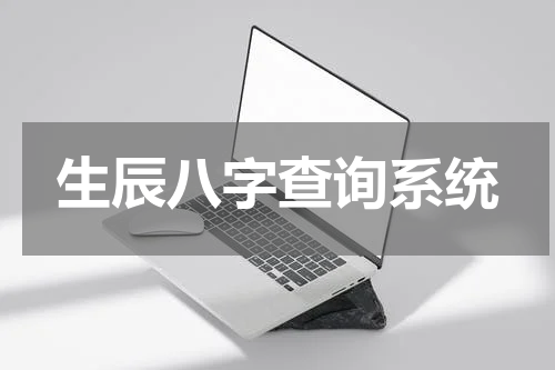 生辰八字查询系统