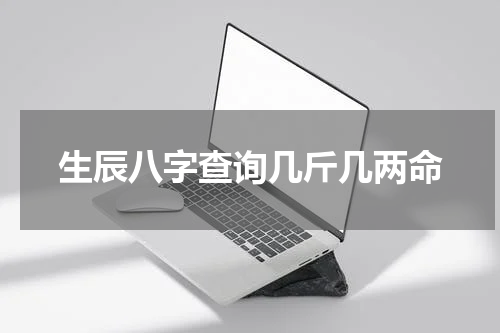 生辰八字查询几斤几两命