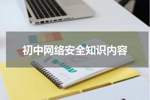 初中网络安全知识内容