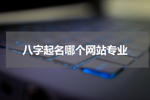 八字起名哪个网站专业
