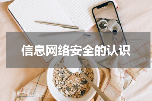 信息网络安全的认识