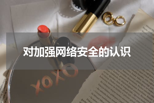 对加强网络安全的认识