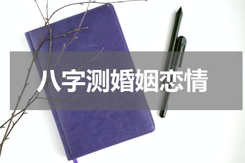 八字测婚姻恋情